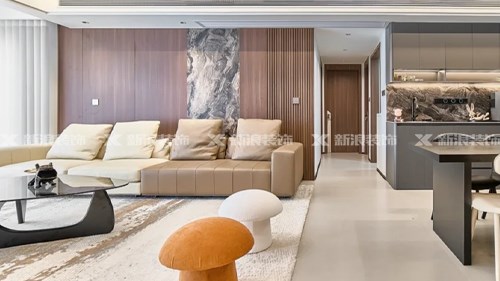 22W打造148m²意式极简豪宅 美到窒息|长沙全屋整装