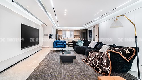 169m²现代极简风装修案例|长沙全屋整装