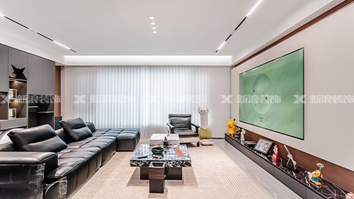 星城天地191㎡意式简约，餐厨一体灵动设计|长沙全屋整装
