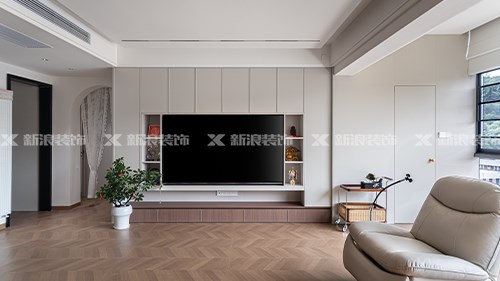 满眼绿色山景 130㎡现代法式家太舒适啦|长沙全屋整装